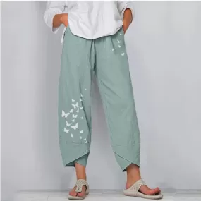 Baggy Pants Jogger Dames - Green