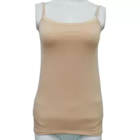 Body Hugging Stretchable Cotton Camisole With Lace For Women