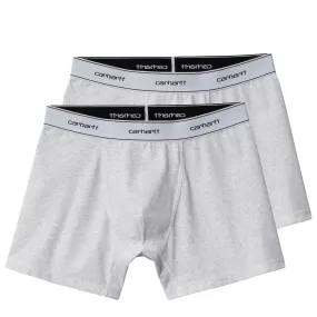 Carhartt WIP Cotton Trunks 2 Pack Ash Heather / Ash Heather