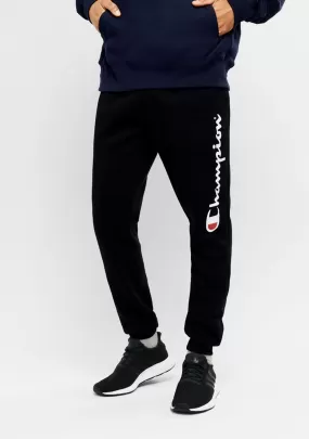 Champion Script Cuff Pants Mens <br> A1882H BLK