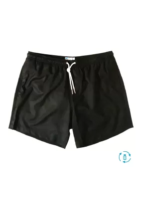 Classic Swim Trunks (Black)