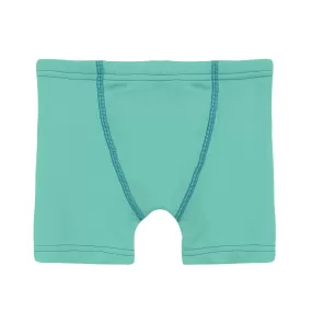 Kickee Pants Boy's Boxer Brief - Glass with Seaport