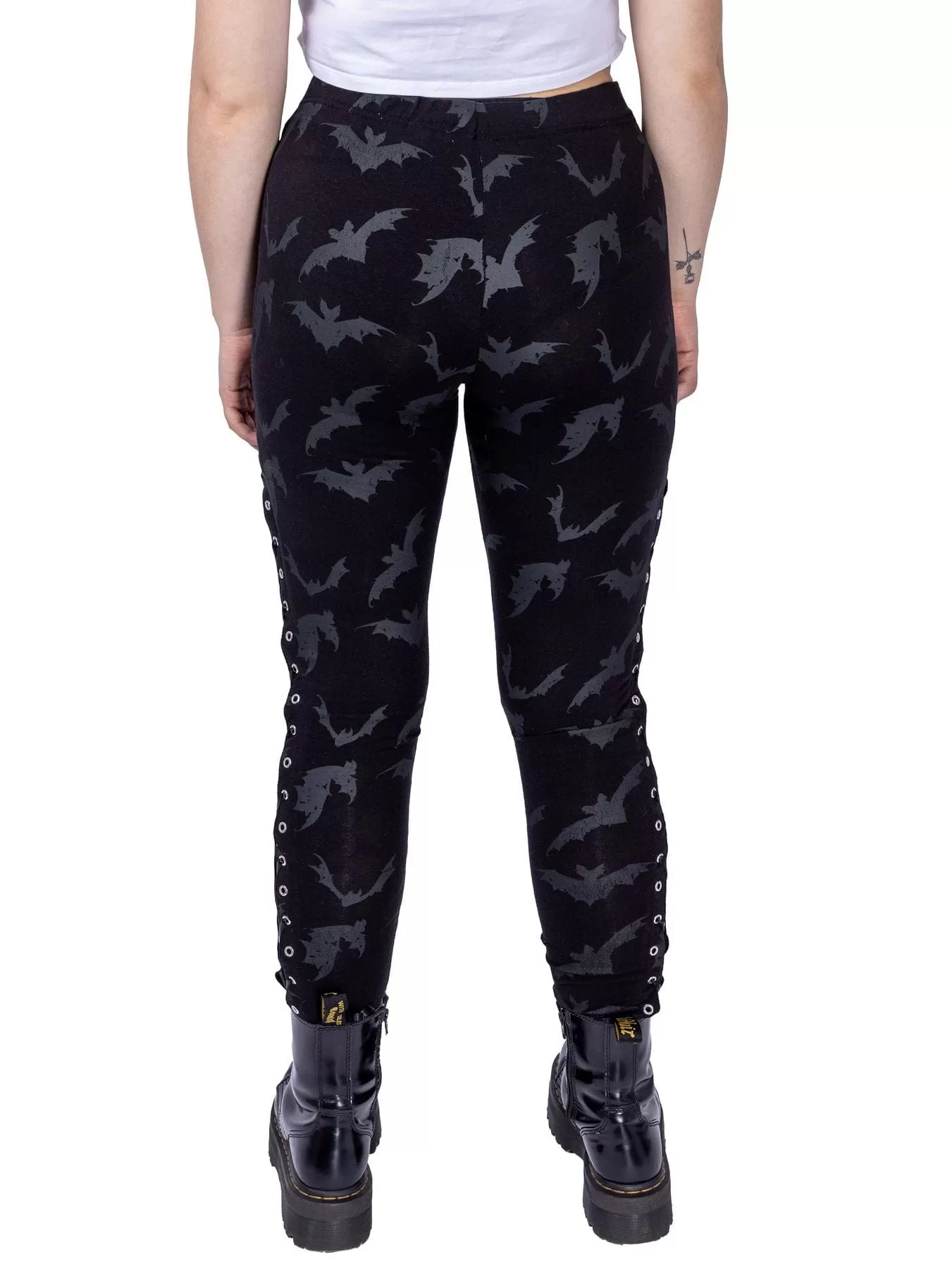 ODILE LEGGINGS - BLACK/GREY