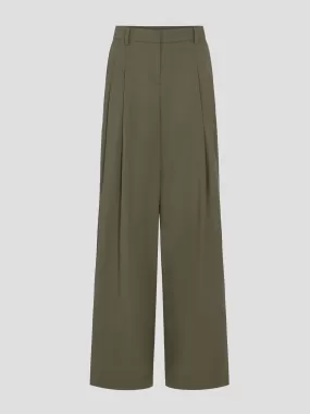 Olive Didi Wide Leg Pant