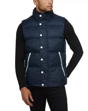 Pajar Mens Jaeger Channel Quilted Lightweight Puffer Vest - NAVY