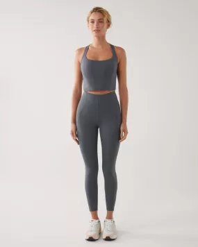 SCULPT FULL LENGTH LEGGING STEEL