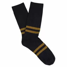 Stripes socks - Blue / Cumin