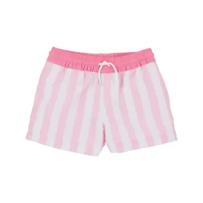 The Beaufort Bonnet Company - Caicos Cabana Stripe Turtle Bay Swim Trunks