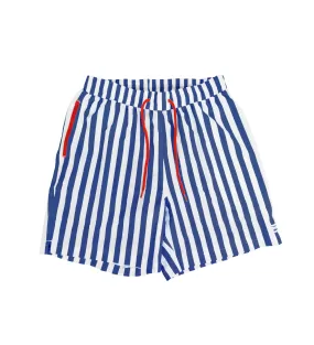 Youth Swim Trunks - Medieval/White